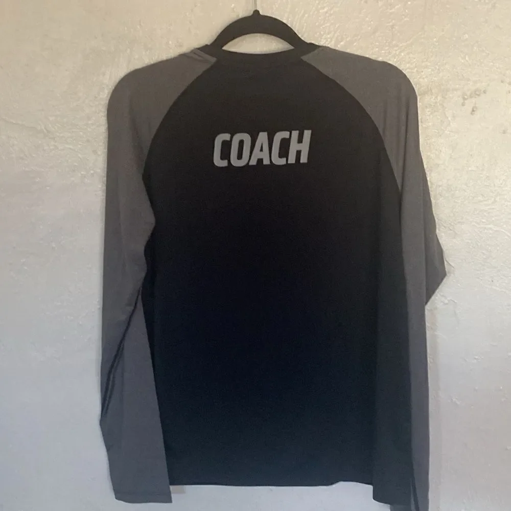 Orange Theory Hoodie Womens Medium Black  Athleisure Running Stretch Top - Picture 6 of 6